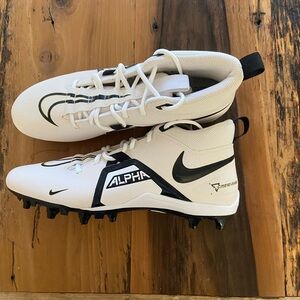 EUC Nike Men’s Football Alpha Menace Cleats Size 10.5